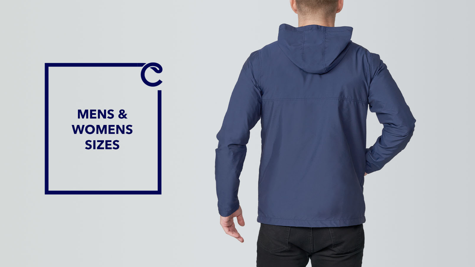 Custom pullover deals rain jackets